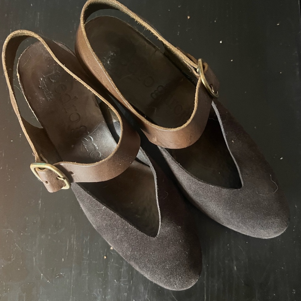 Pedro Garcia Heels Women's brown Slingback Shoes